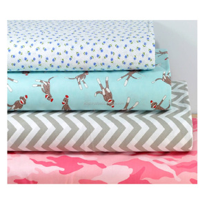 Tela vaquera estampada de sarga tejida 100% algodón de calidad superior para uso en cortinas para niñas y niños - Product Image 5