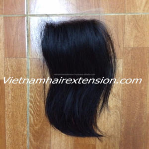 Vente en gros de fermetures en dentelle à ondulations lisses et soyeuses, 100% cheveux humains vierges Remy, longueurs de 8 à 40 pouces - Product Image 4