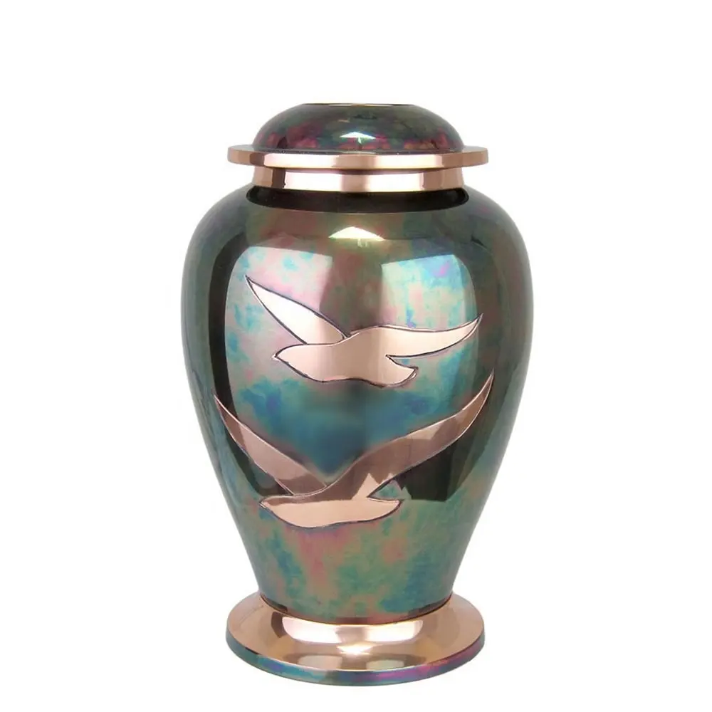 पीतल ईगल उभरा ईगल कलश सजावटी vases पश्चिमी शैली अंतिम संस्कार urns सादगी स्टेनलेस स्टील बिल्लियों बॉक्स लोगो पालतू ताबूत