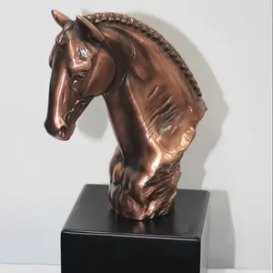 Urna Funeraria para Caballos Estilo Americano, Urna Metálica para Mascotas de Brassworld India - Product Image 1