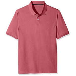 Hombres de gran calidad para camisa Polo 100% algodón con tela de punto sólido cuello vuelto 220 gramos de peso - Product Image 5