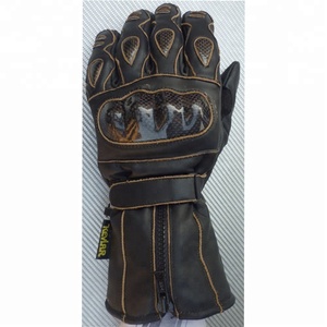 Guantes de Motocicleta de Cuero Vacuno de Primera Calidad, Color Personalizado Keven, Impermeables, Transpirables, con Protección para Pantalla Táctil, Precio Económico - Product Image 1