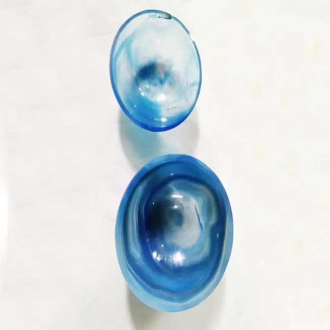 Reiki Energy Charged Blue Onyx Kleine Kristallen Kom Groothandel Kristal Voor Reiki Healing En Crystal Healing Stone