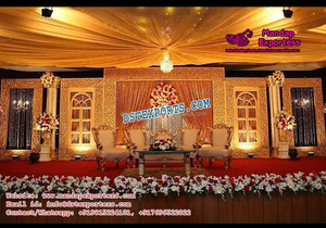 Paneles de Fibra para Escenario de Boda, Decoración de Fondo para Escenario de Boda, Decoración de Escenario de Boda con Panel de Fondo Estilo Puerta - Product Image 6