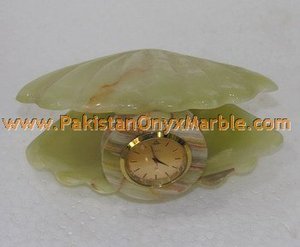 PAKISTAN SUPPLIER WHOLESALE <b>CLOCKS</b> ONYX <b>MARBLE</b> HANDICRAFTS - Product Image 3