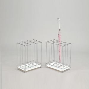 สี่เหลี่ยมผืนผ้าลวดโลหะ6วิธีฝนกลางแจ้งผู้ถือร่ม - Product Image 1