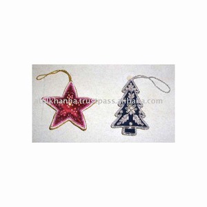 Adornos Navideños Colgantes de Tela PK - Product Image 1