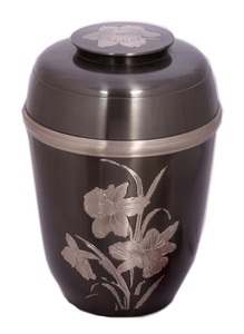 Urna Funeraria de Estilo Europeo para Cenizas Humanas, Color Azul Fuego, para Adultos, de Latón Sólido, Ecológica, Tamaño Personalizado, Urna Conmemorativa - Product Image 3