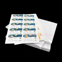 0.15+0.46+0.15mm White Instant Inkjet PVC ID Card Material