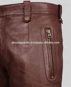 <span class=keywords><strong>2025</strong></span> mới hợp thời trang OEM nhà sản xuất chất lượng cao bán buôn Mens tùy chỉnh chính hãng da cừu da cừu không thấm nước in da Jogger - Product Image 4