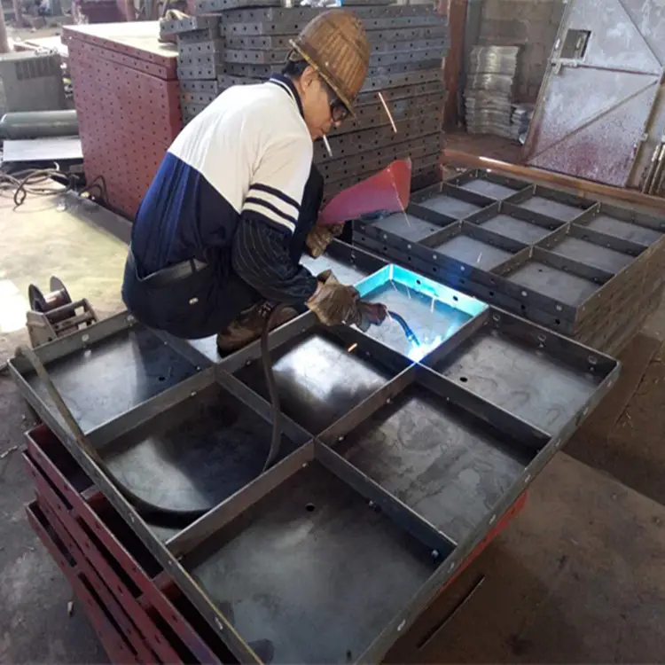 Construção de jato de formação com materiais de alumínio em formas concretas do emprego do preço baixo peri