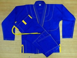 Bordado personalizado Jiu-Jitsu brasileño Gis para adultos MMA/Judo/Karate/Muay Thai pantalones cortos contraste costura características logotipo personalizado - Product Image 3