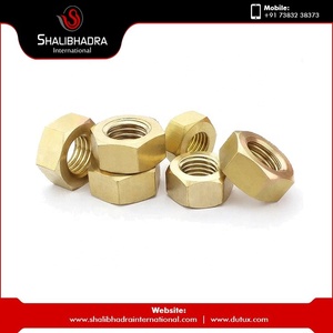 น็อตทองเหลืองหกเหลี่ยมมาตรฐาน ISO จากอินเดีย - Product Image 3