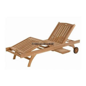 Tumbonas/sillas de jardín de teca - Product Image 1