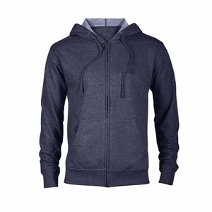 Meilleure qualité en gros Hoodies broderie personnalisée imprimé logo conception pas cher prix fermeture éclair matériel polaire séchage rapide homme sweat à capuche - Product Image 1