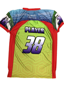 Camiseta de Fútbol Americano, Diseño Personalizado, Unisex, Manga Corta, Transpirable, Ropa Deportiva de Poliéster para Adultos - Product Image 2