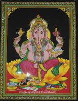 Tenture murale indienne en tissu de coton, petit affiche murale, style vieilli, décoration murale, indien, 30X40 pouces, 10 pièces