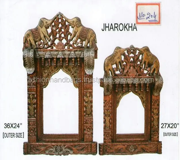 卸売インド木彫りJHAROKHAメーカー