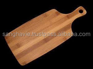 Plateau de table en bois classique cuisine vaisselle décorative plats et assiettes - Product Image 2