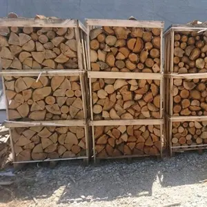 DRY OAK FIRE WOOD HARDWOOD ON PALLETS