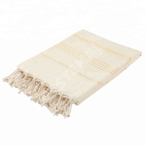 ผ้าขนหนูชายหาดบริสุทธิ์แบบตุรกี Superdry Fouta Hammam Pestemal ผ้าเช็ดตัวสำหรับสระว่ายน้ำยิมผ้าฝ้ายพิมพ์โลโก้ได้ตามต้องการ100% - Product Image 4