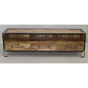 Tiroirs de rangement extensibles en fer en bois Loft urbain moderne industriel Design Vintage salon hôtel appartement Villa maison - Product Image 4