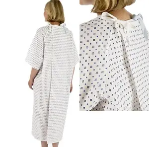 Hospital and Nurse Uniform Doctor Coat Patient Gown