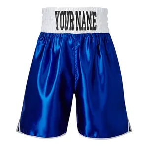 Fabricante del OEM personalizado sublimación pantalones de boxeo mma pantalones cortos