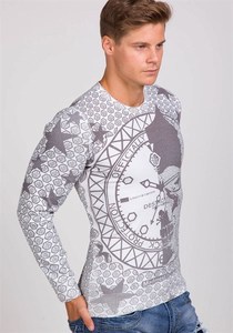 เสื้อกันหนาวสำหรับผู้ชาย2022คอลเลกชั่นที่ทำจากวัสดุโพลีเอสเตอร์/ คอตตอน - Product Image 3