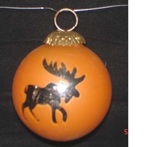 Décoration suspendue de Noël en verre Ornement festif pour une utilisation intérieure et extérieure - Product Image 3