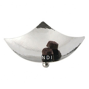 Modern Design Hot Sale Best Quality Round Fruit <b>Salad</b> <b>Server</b> <b>Bowl</b> Nickle Plated Finishing Dry Fruit Serving <b>Bowl</b> - Product Image 6