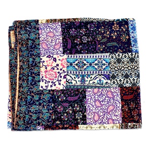 Hot Bán Ấn Độ Handmade Bông Vintage Kantha Quilt Chắp Vá Trải Giường Nữ Hoàng Gudri Trang Trí Nội Thất Bán Buôn - Product Image 3