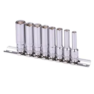 8PC 1/4" STANDARD DEEP SOCKET SET