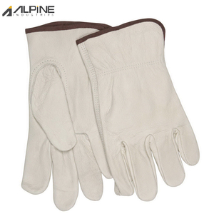 Guantes de conducción de cuero de vaca flexibles para hombres, mujeres y niños, protección duradera, para adultos, novedad - Product Image 4