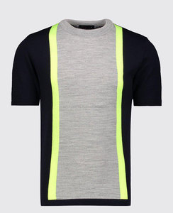 T-shirts unis unisexe vierges de haute qualité personnalisés en vrac 95% coton 5% Spandex ras du cou respirant - Product Image 1