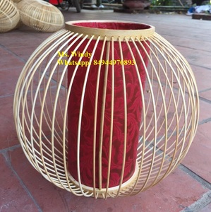 โคมไฟไม้ไผ่ทาสีทางศาสนาสไตล์เวียดนามตกแต่งวันหยุด + 84 28 35119589 - Product Image 3