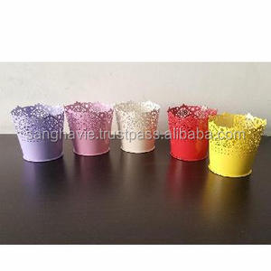 Mini seau à glace en métal galvanisé ustensile populaire pour la décoration de fête et de mariage stockage des aliments support de refroidisseur baignoires à boissons - Product Image 2
