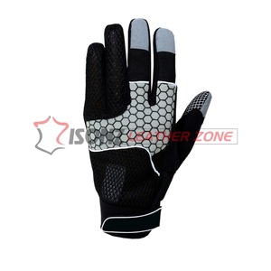 Guanti da Lavoro Multiuso ISONZ Personalizzabili in Pelle Sintetica Nera con Logo, Guanti da Meccanico Anti-Impatto Livello 2 - Product Image 5