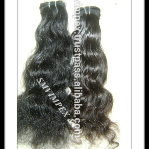 Extension de cheveux bruts indiens à cuticule alignée d'Inde. Texture unique de donneur unique un tissage de cheveux humains remy de l'Inde - Product Image 2