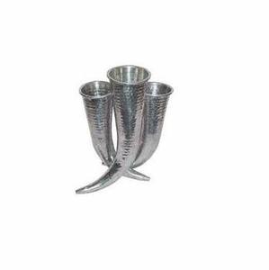 Vase et pots à fleurs en aluminium de qualité supérieure, décoration de la maison et du jardin, vase argenté et porte-fleurs en colonne - Product Image 6