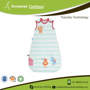 Saco de dormir para bebé de un solo Jersey de algodón de 160 gsm con logotipo y etiqueta de diseño personalizado 100 obtiene fabricantes certificados India - Product Image 2