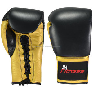 Gants de boxe à lacets de marque personnalisée, nouvelle collection de matériel d'entraînement personnalisé avec logo personnalisé - Product Image 1