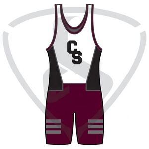Customized Factory Wholesale <b>Weightlifting</b> Uniform High Quality Professional <b>Weightlifting</b> Uniforms Men Wrestling <b>Singlets</b> - Product Image 2