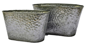 Juego de Macetas de Jardín Premium IHA Classic, de Chapa Galvanizada GP, para Uso en Interiores y Exteriores - Product Image 5