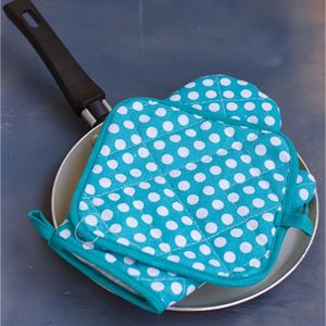 Luxury Square Cotton Oven Mitts Printed Fashionable <b>Pot</b> <b>Holders</b> for Kitchen Wholesale in India - Product Image 6