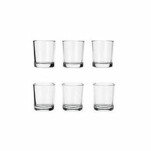 Bougeoir en verre transparent pour la décoration de la maison - Product Image 3