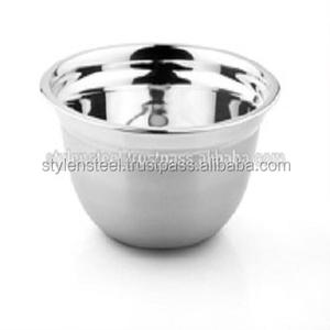 Cuenco de ensalada antideslizante personalizado de Metal, tazón de almacenamiento inferior de silicona, juego de mezcla de acero inoxidable, precio barato - Product Image 4