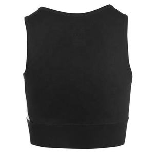 Soutien-gorge de sport léger et respirant à col rond pour femmes Gym Crop Top Vest Active Wear Yoga Stretch Shape Anti-Bacterial Quick Dry - Product Image 6
