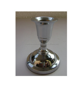 Nouveau meilleur vente en gros nouveau métal argent mariage bougie pilier titulaire pas cher décoratif européen chandelier support - Product Image 1