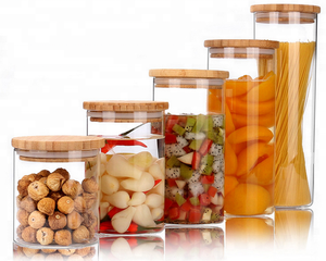 ขวดแก้วสี่เหลี่ยมขนาด 50/80/100/200/280/380/500/730 มล. สำหรับน้ำผึ้ง/แยม/อาหาร/ซอสพริก/ผักดอง - Product Image 5